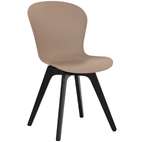 Стул LOFT Ola Dom с пластиковыми ножками какао