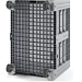 Пластиковый контейнер iBox перфорированный на колёсиках 32
