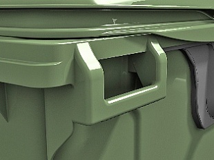 Крупногабаритный контейнер для мусора 1100 литров