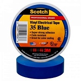 Scotch® 35 Изолента ПВХ Высшего Класса, синяя