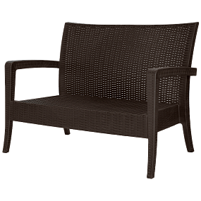 Диван RATTAN Ola Dom коричневый