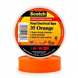 Scotch® 35 Изолента ПВХ Высшего Класса, оранжевая