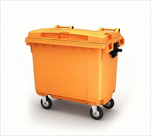 Крупногабаритный контейнер для мусора 660 литров