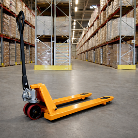 Гидравлические тележки эконом класса с гидроузлом  CBY  типа и стандартными вилами