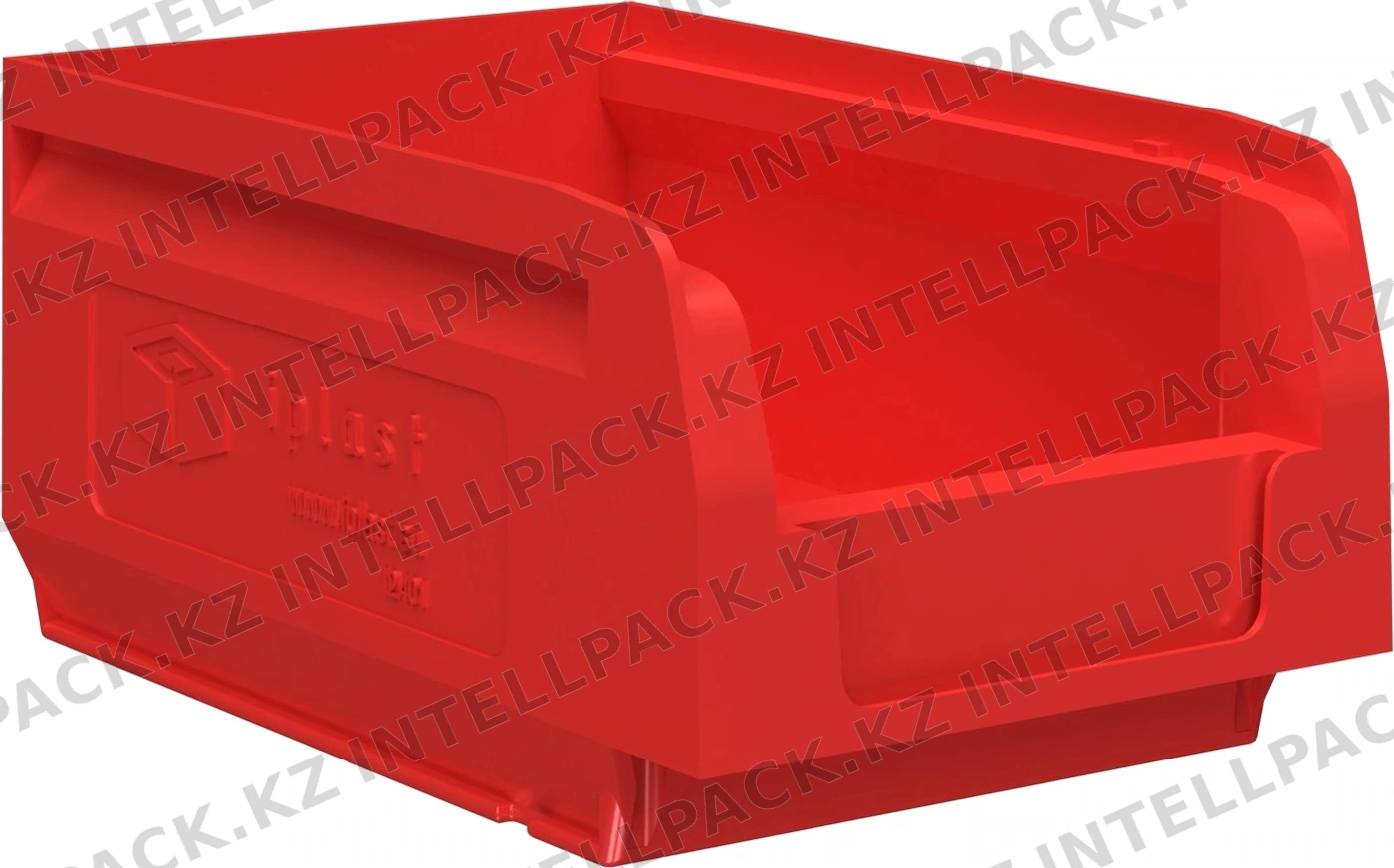 Складской лоток Logic Store 165x100x75 мм iPlast красный