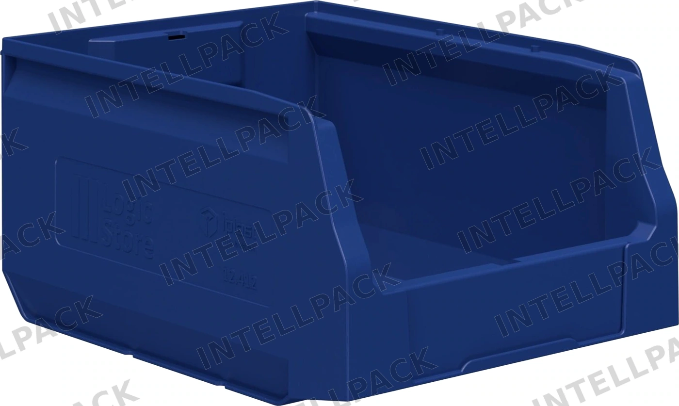 Складской лоток Logic Store 300x225x150 мм iPlast синий индиго