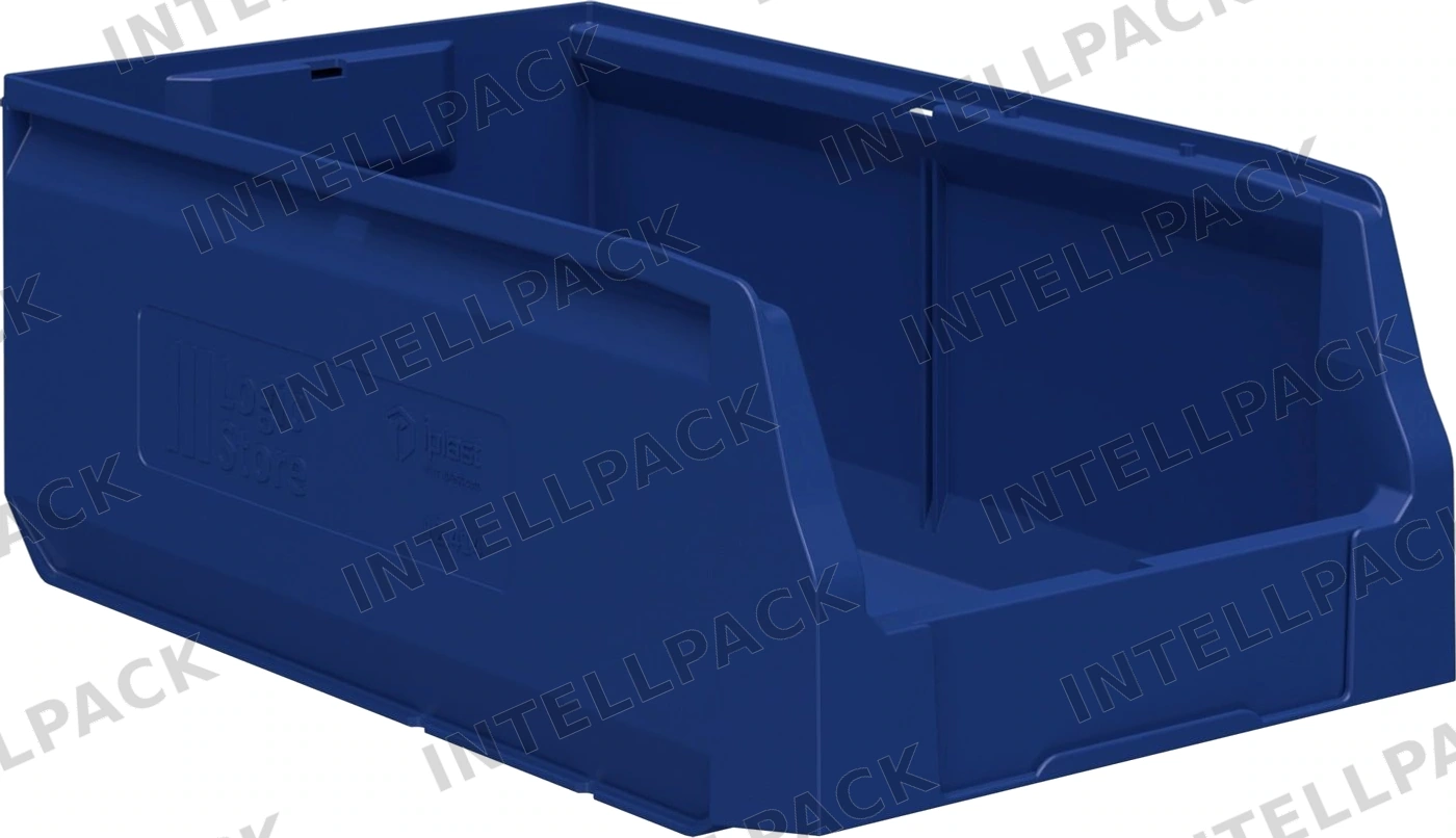 Складской лоток Logic Store 400x225x150 мм iPlast синий индиго