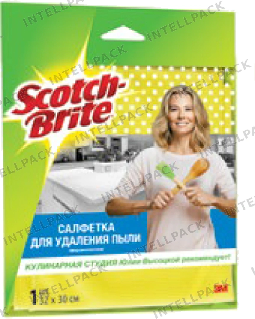 8. Салфетка микроволоконная Scotch-Brite® для удаления пыли 32*30